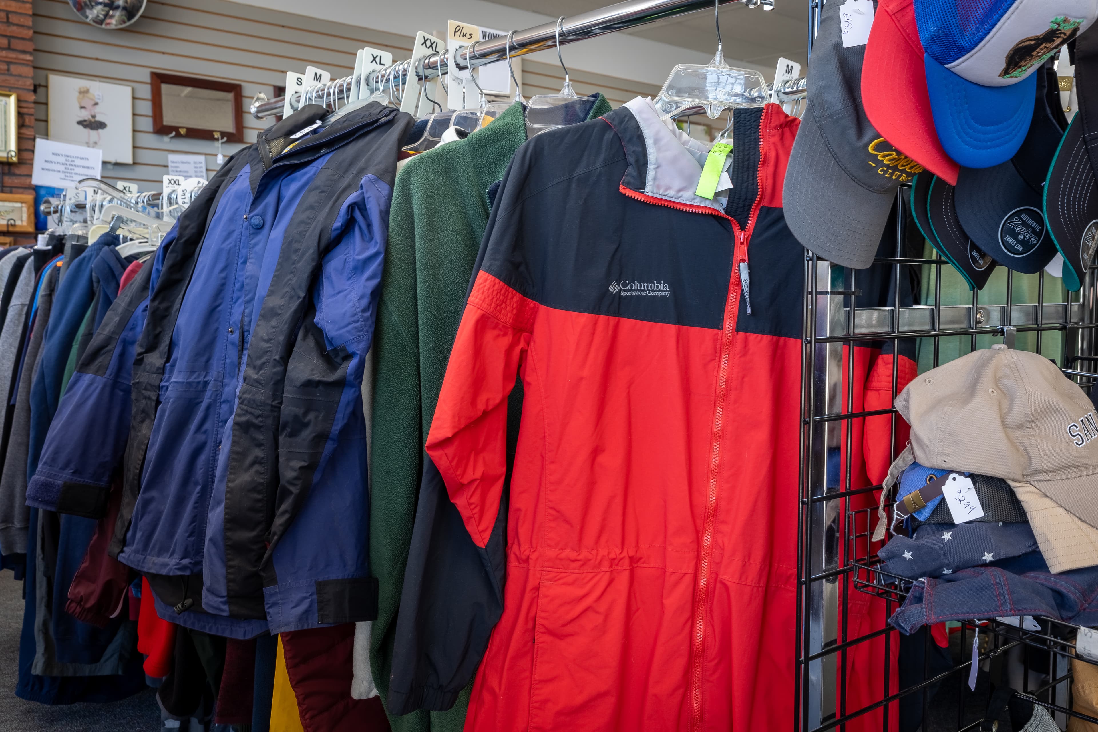 Volunteers Enriching Weld Clothing For The Entire Family